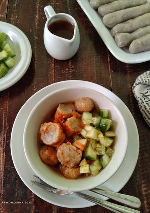 Foto resep Empek-empek Nasi + Teri