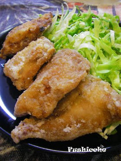 A picture of Marinated and Deep Fried Mackerel.