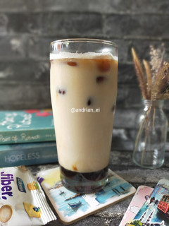 Foto resep Es Kopi dengan Fiber Creme