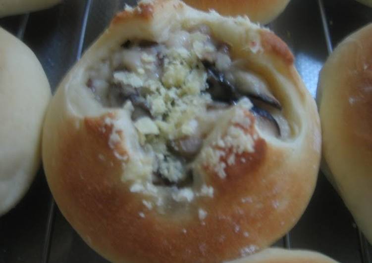 Recipe of Appetizing Mushroom Gratin Bread