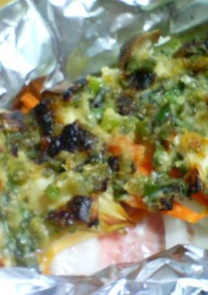 A picture of Makeshift Chanchan-yaki.