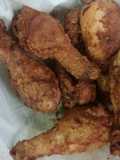 Southern Fried chicken with Ranch Dressing