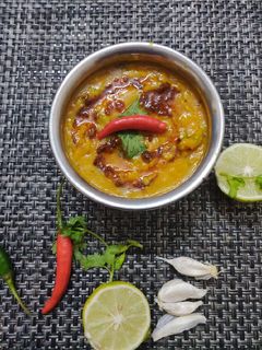 स्मोकड दाल फ्राई रेसिपी मुख्य फोटो