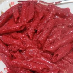 A picture of Galentine's Week Pasta.