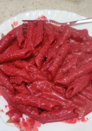 A picture of Galentine's Week Pasta.