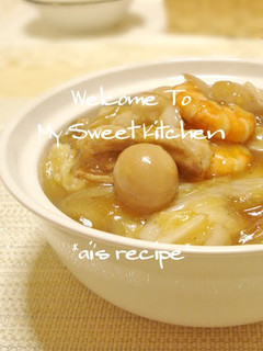 A picture of Thick Ankake Sauce for Crispy Noodles and Rice Bowls.