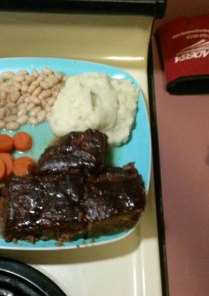 A picture of Not Your Mamas Meatloaf.