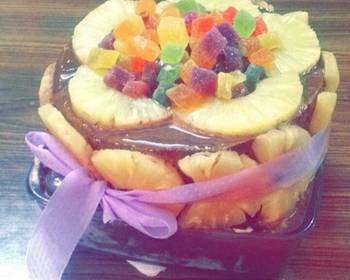 Easy Recipe Yummilicious doublelayer cake Delicious Steady