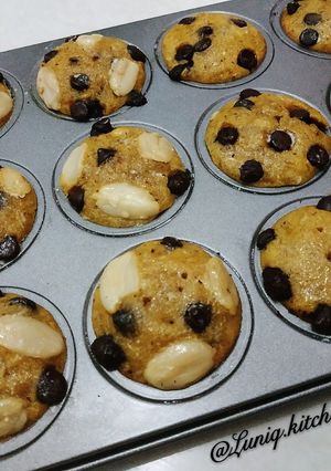Foto resep No Mixer Banana Choco Cake