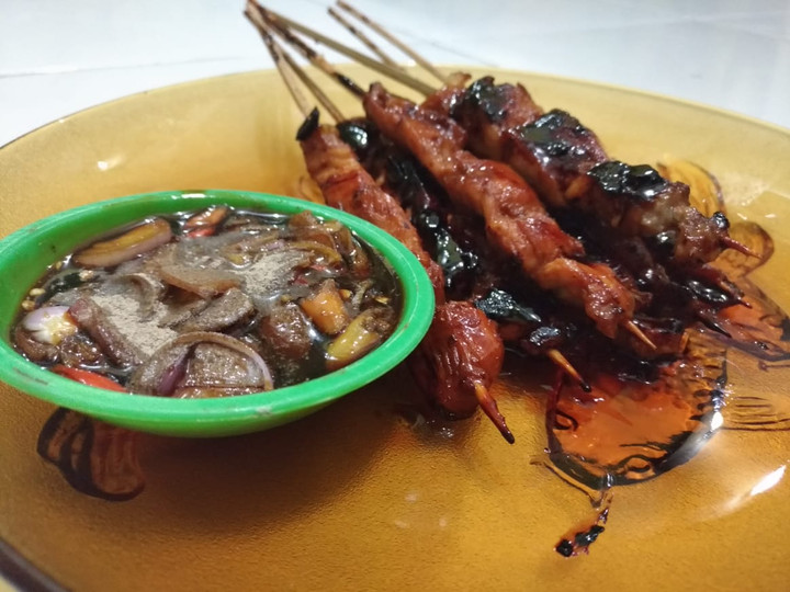 Resep Sate ayam bumbu kecap yang Menggugah Selera