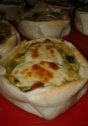 Una foto de Canastitas de zapallitos