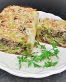 Terrina de guisantes con hojas de remolacha para llevar