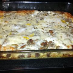 A picture of Breakfast casserole.