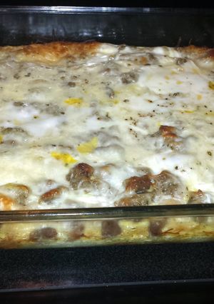 A picture of Breakfast casserole.