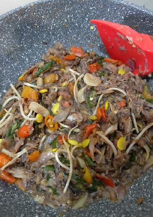 Foto resep Oseng Ikan Asin Peda