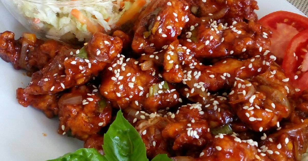 Resep Chicken Spicy With Bbq Saus Oleh Ria Harsanti Cookpad