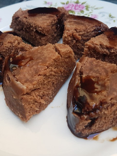Una foto de Pastel de chocolate vegano