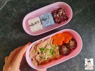 หมูซีอิ๊ว (เมนูอาหารเด็ก) เมนูข้าวกล่อง