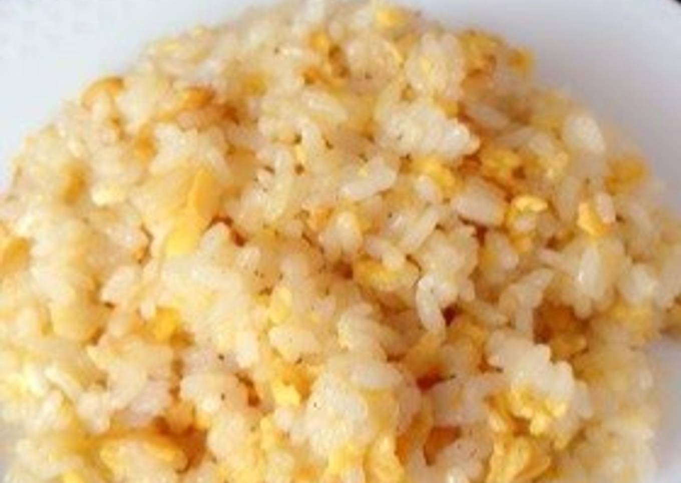 Super Easy Golden Fried Rice with 1 Egg