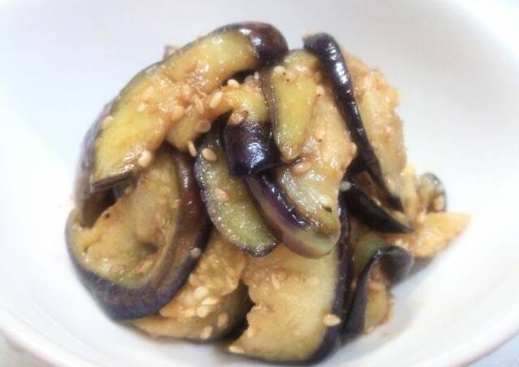 Recipe of Perfect Easy Eggplant Namul