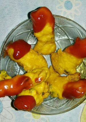 A picture of Paneer finger pakorda.