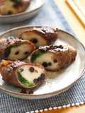 Beef Rolls With Blueberry Mashed Potatoes