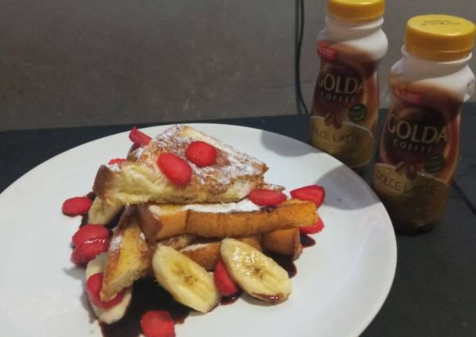Resep French Toast / Roti Panggang  a la Amerika, Bikin Ngiler