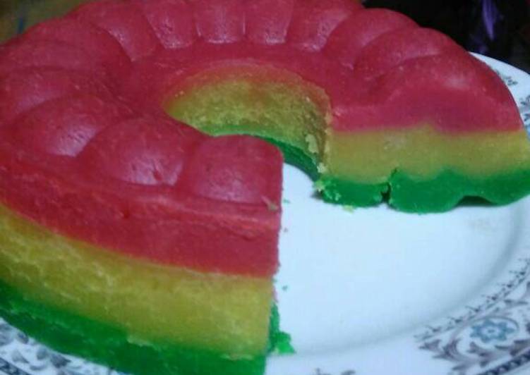 Resep Bolu Kukus 3 lapis yang Bikin Ngiler