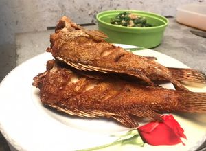 Foto resep Ikan kerapu goreng garing