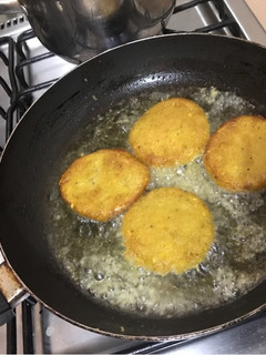 Una foto de Tortillas de plátanos « verdes »