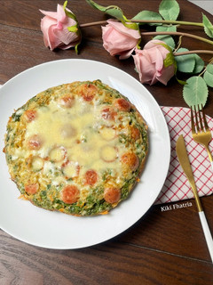 Foto resep Omelet Mie Sayuran