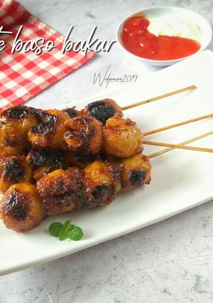 Foto resep Sate baso bakar #Bandungrecook2_Ciafebri