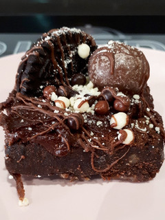 Una foto de Brownie de nocilla