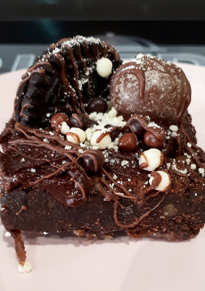 Una foto de Brownie de nocilla