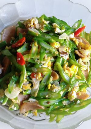 Foto resep Tumis Buncis Telur Bakso
