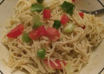 Easy Make Recipe Jennys Easy Creamy Pesto Capellini Yummy Easy Make Recipe Jennys Easy Creamy Pesto Capellini Yummy