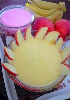 फ्रूट कस्टर्ड(Fruit custard recipe in hindi) रेसिपी मुख्य फोटो