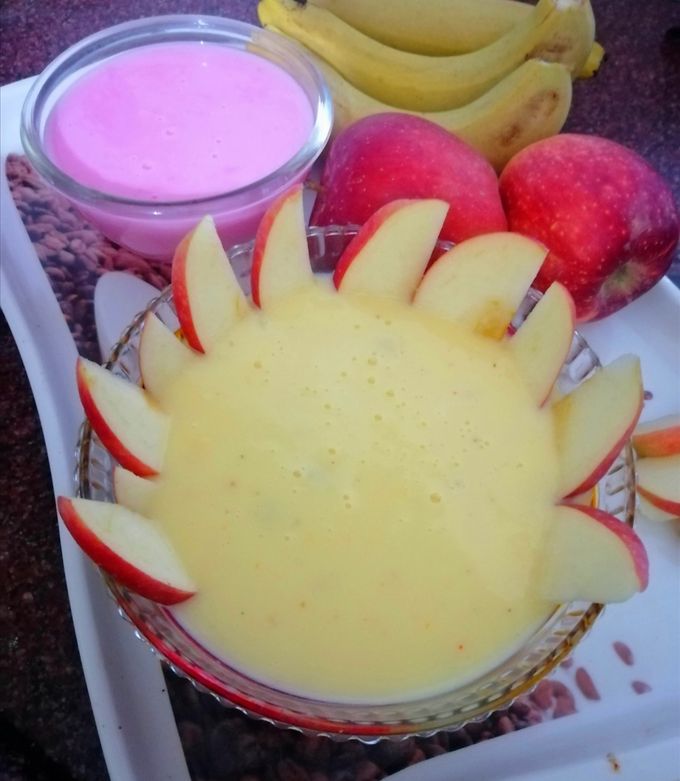 फ्रूट कस्टर्ड(Fruit custard recipe in hindi) रेसिपी मुख्य फोटो