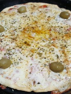 Una foto de Pizza casera fácil