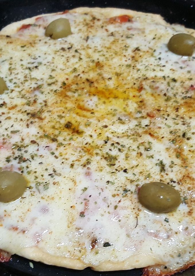 Una foto de Pizza casera fácil