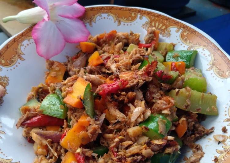 urutan Membuat Sambal ikan sayur Anti Gagal