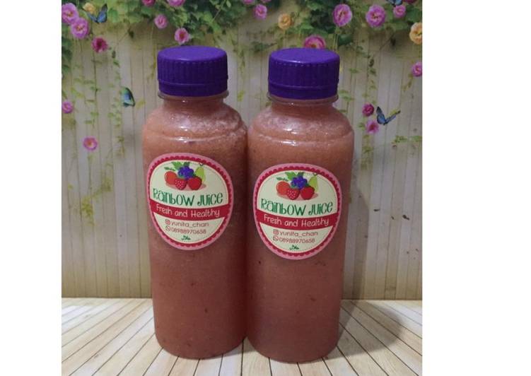 Resep Diet Juice Papaya Plum Red Radish Pear yang Lezat Sekali