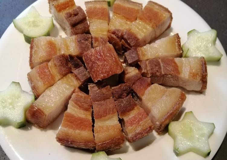 Recipe of Quick Deep Fried Pork Belly