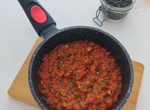 Une photo de Bolognaise de lentilles au Cookeo