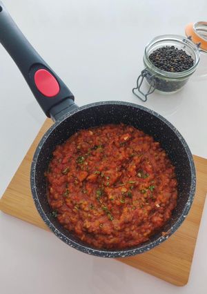 Une photo de Bolognaise de lentilles au Cookeo