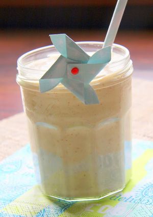 Une photo de Smoothie Banane Avoine