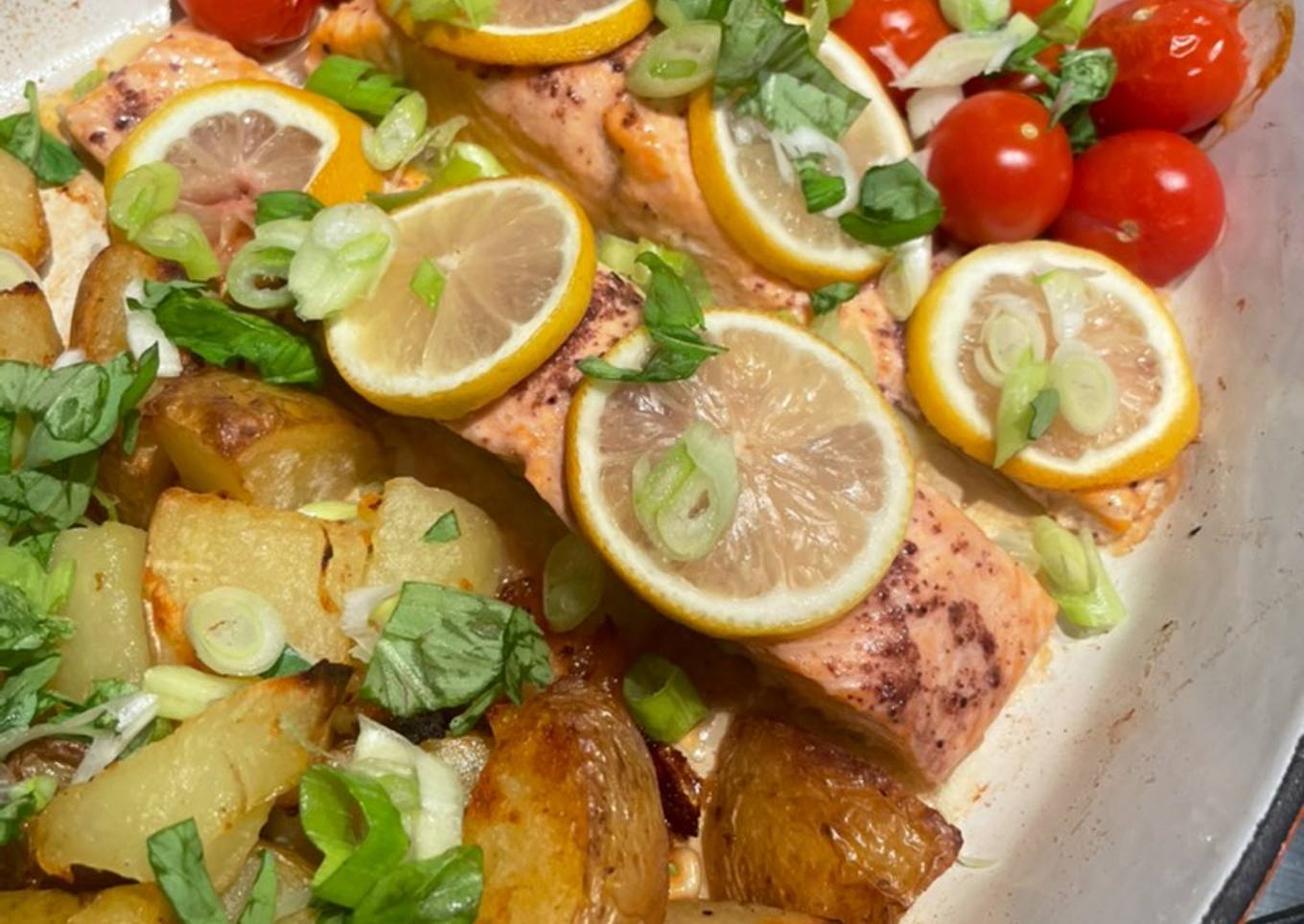 Sumac & Lemon Trout Traybake ðŸ‹