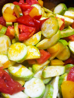 عکسی از دستور خوراک کدو سبز