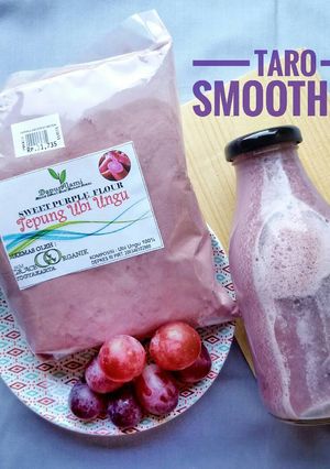 Foto resep Taro (ubi ungu) smoothies