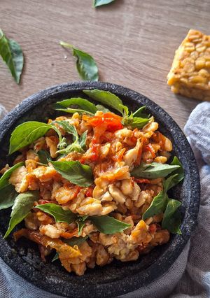 Foto resep Sambel Tempe Kemangi